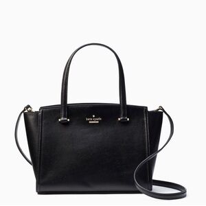 Kate Spade Black Leather Satchel